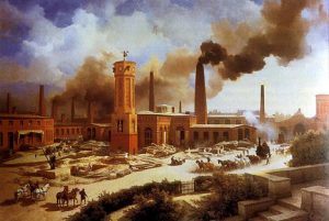 Illustration de la révolution industrielle